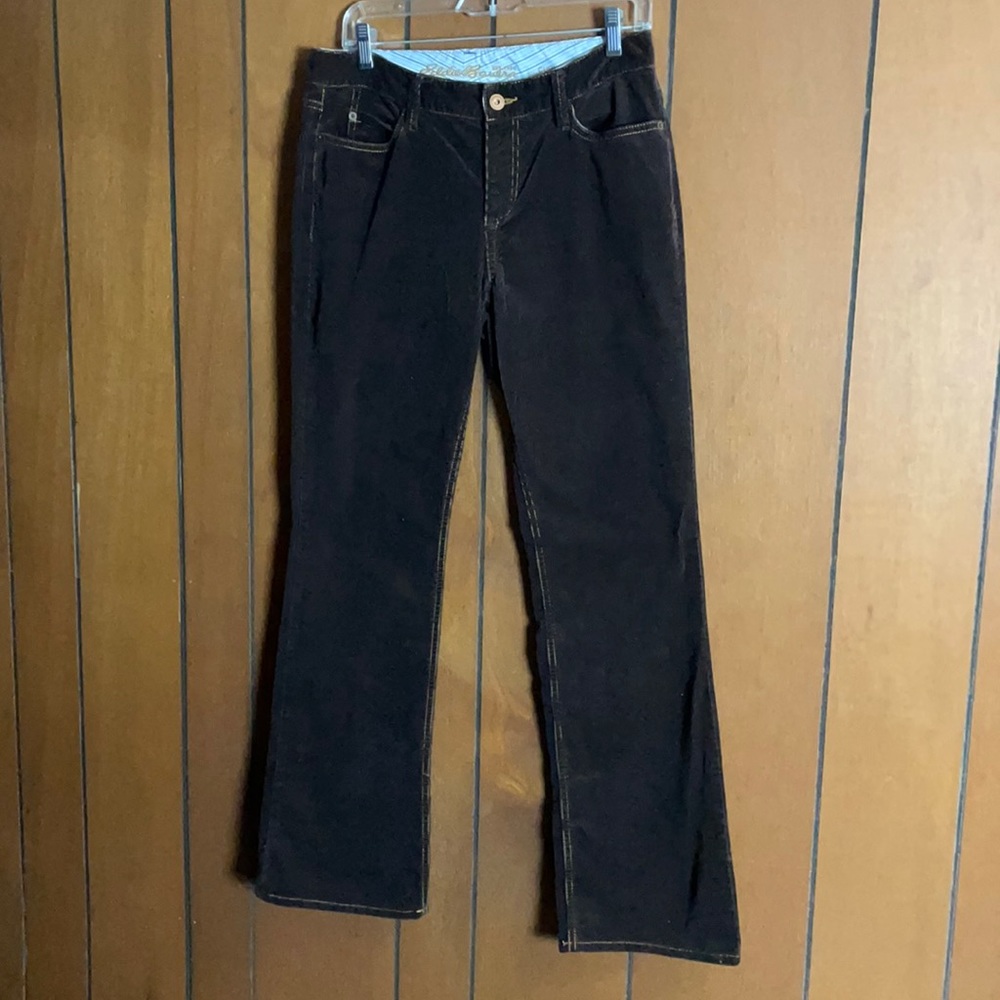 Eddie Bauer Black Straight-Leg Jeans